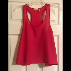Pink tank top